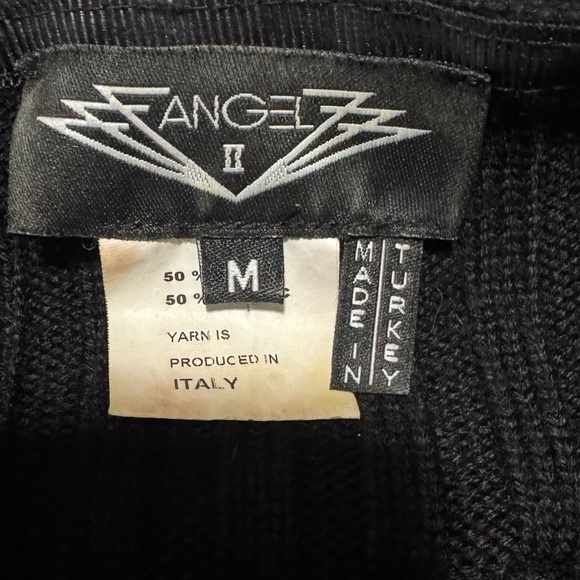 ANGEL II Asymmetrical Ribbed Cardigan - Italian Yarn - Women’s Medium - Picture 11 of 12